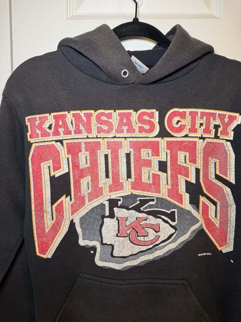 Jostens Kansas City Chiefs Small Vintage 1993 Hoodie Sweatshirt
